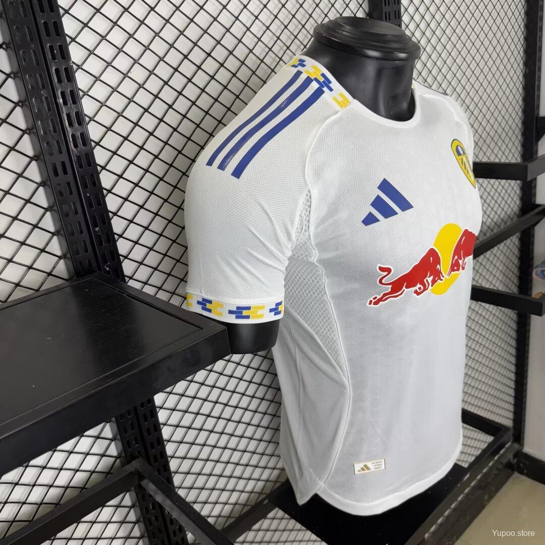 2025-26 Leeds United Home Player Version Jersey