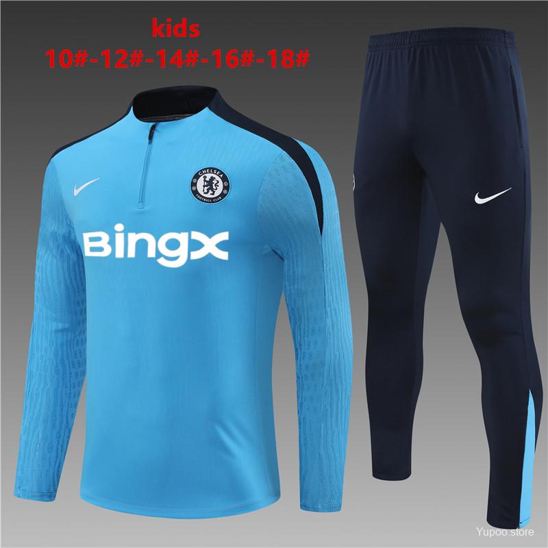 Chelsea 2024-25 Kids’ Training Suit – Zip-up Jacket
