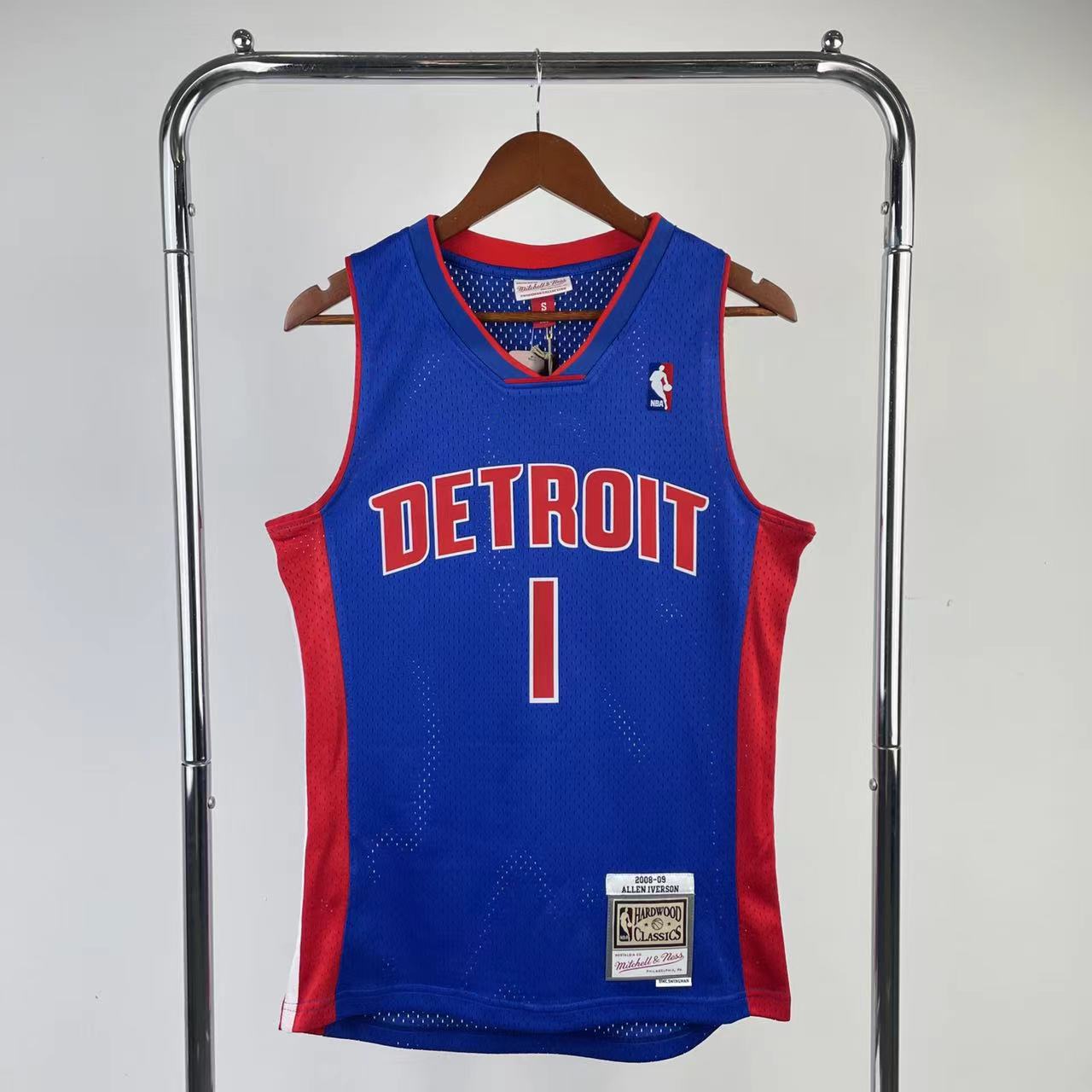 Camisola NBA 2008-09 Detroit Pistons