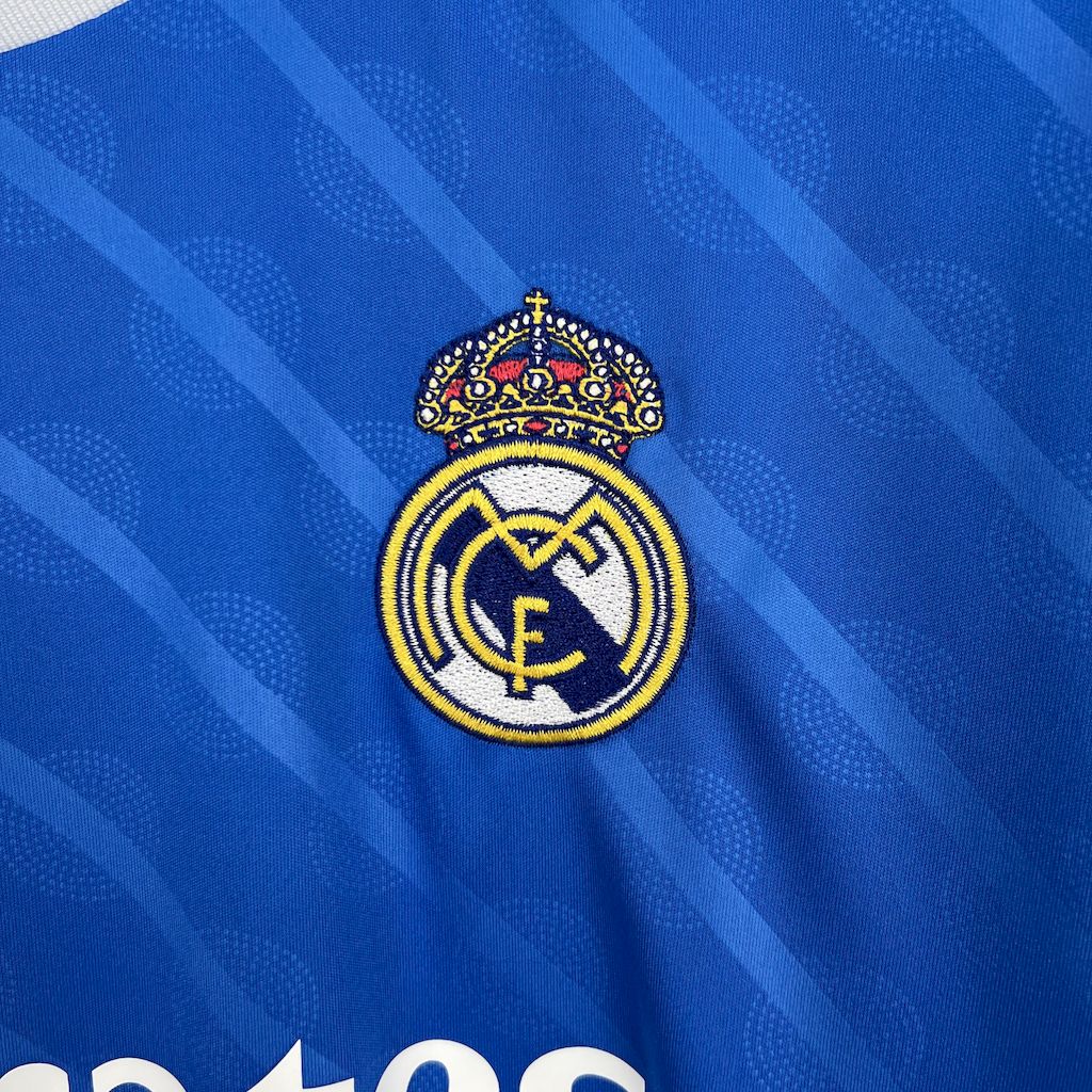 Camisola Real Madrid CF 2025-26 Alternativa Azul Versão Adepto