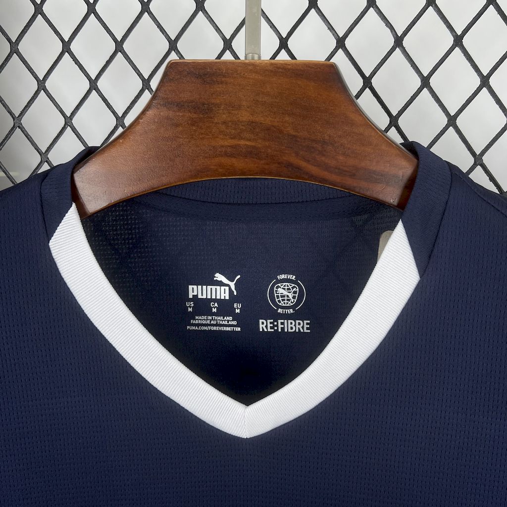 Camisola PSV Eindhoven 2025-26 Alternativa Azul Versão Adepto