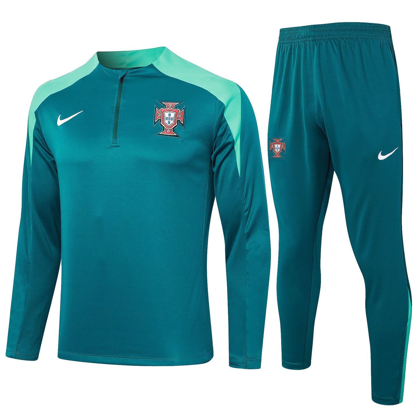 Fato de Treino Portugal 2024 - Camisola com Fecho