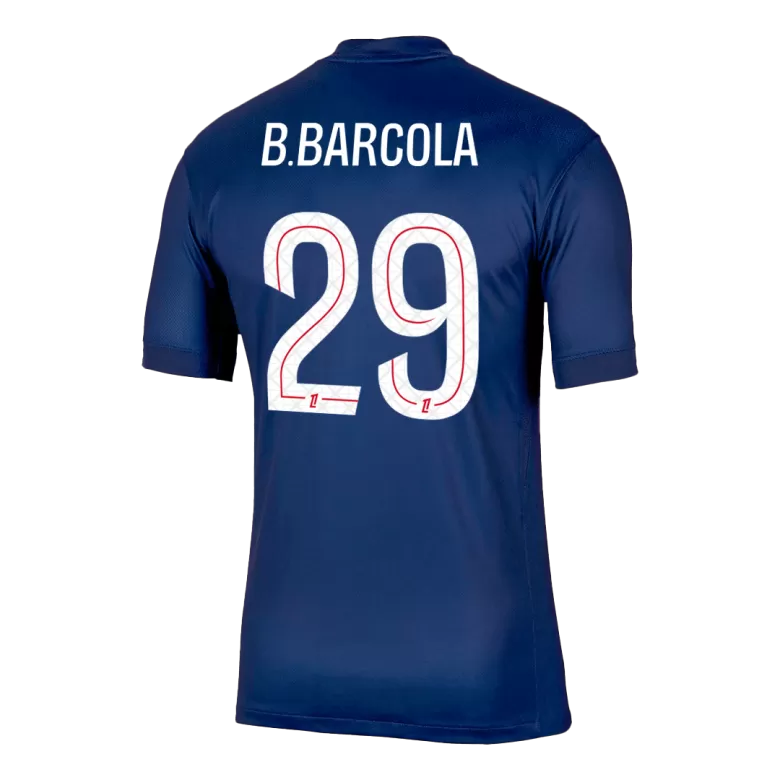 Camisola FC Paris Saint-Germain 2025-26 Principal Versão Adepto B.BARCOLA #29