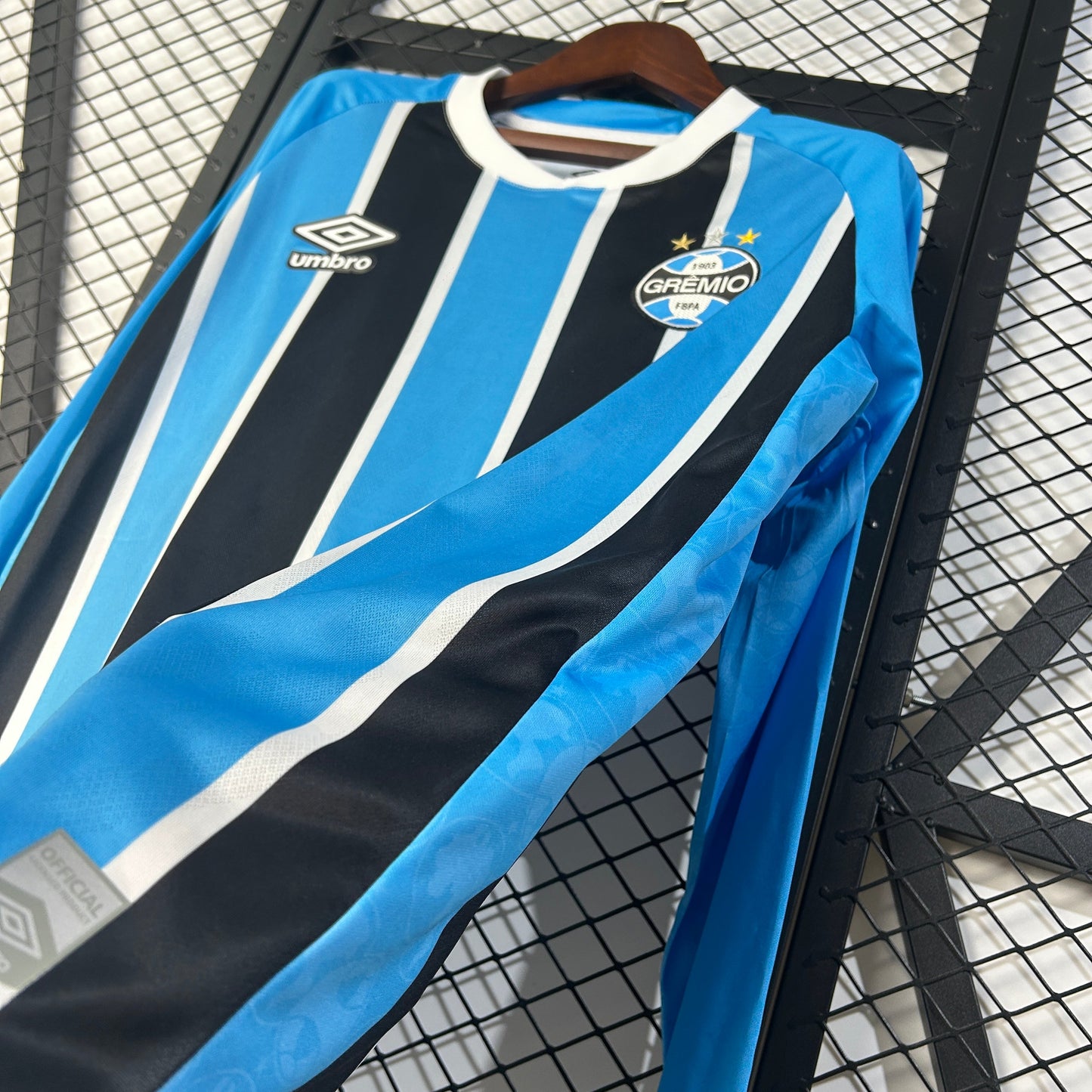 Camisola Manga Comprida Gremio 2025-26 Principal Lisa Versão Adepto