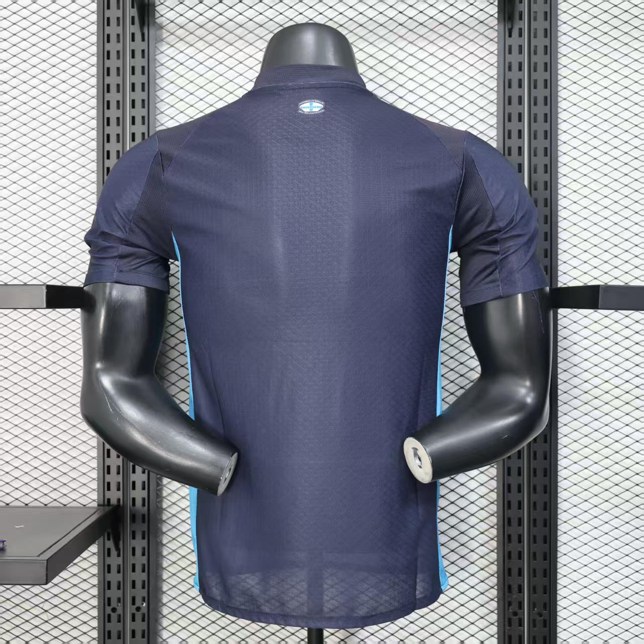 Camisola Olympique Marselha 2025-26 Alternativa Azul Versão Jogador