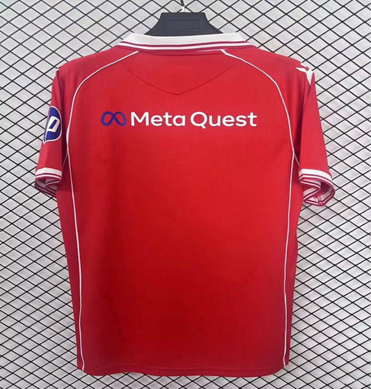 Wrexham AFC 2025-26 Home Jersey – Fan Version