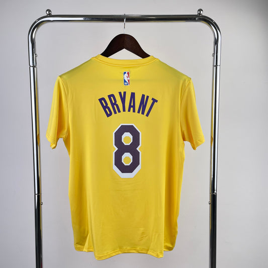 T-shirt NBA Los Angeles Lakers Dri-Fit Bryant #8 Yellow