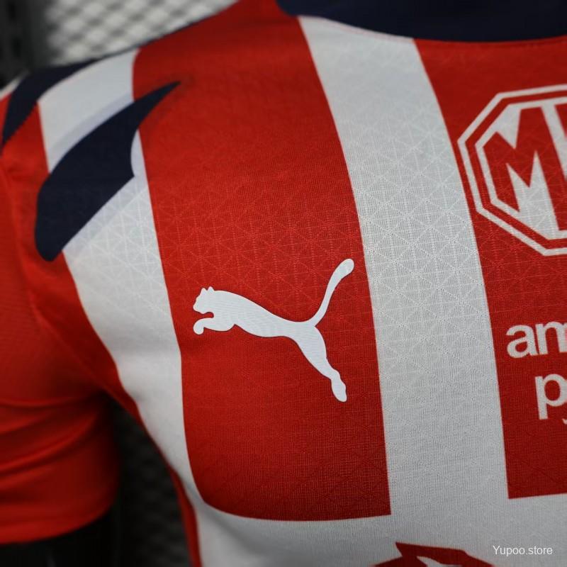 Camisola CD Chivas 2025-26 Principal Versão Jogador