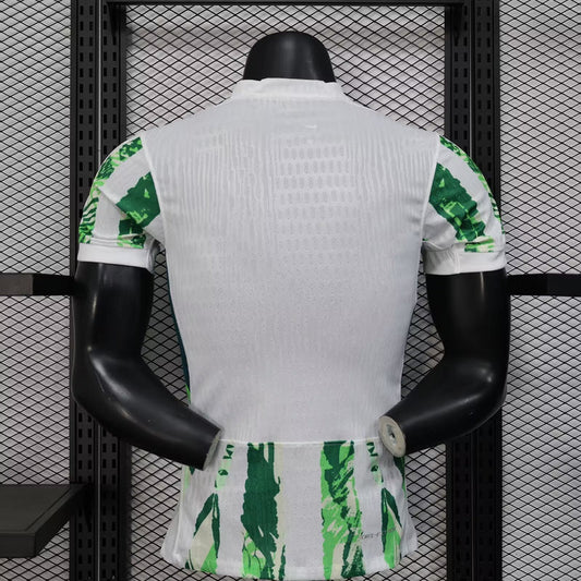 Nigeria Jersey 2025 White Away Player Version