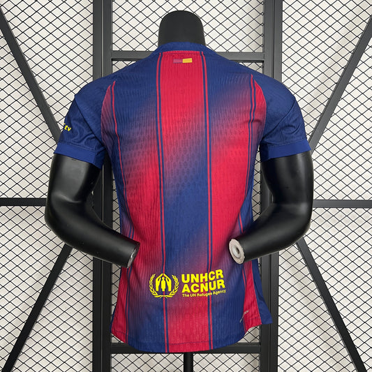 FC Barcelona 2025-26 Home Jersey Player Version