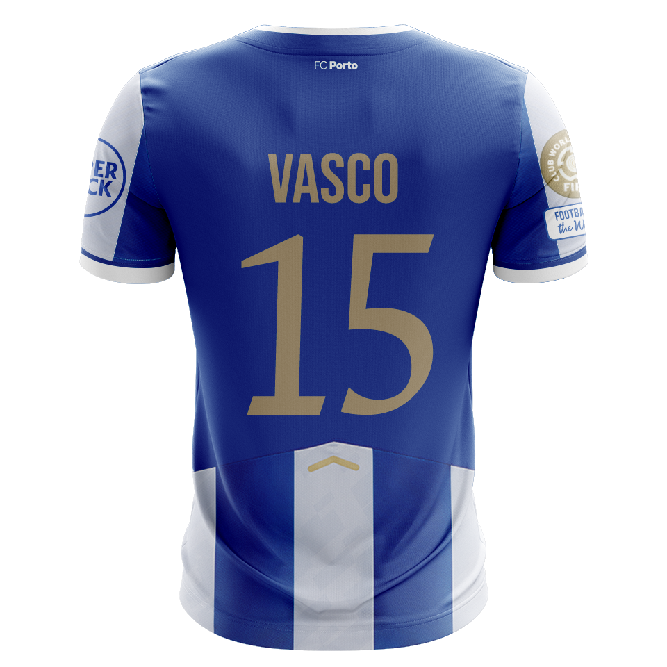 Camisola FCP 2025-26 Principal CWC Versão Adepto VASCO #15