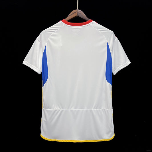 Camisola Venezuela 2024 Alternativa Branca Versão Adepto