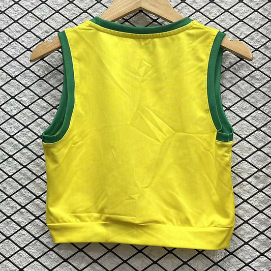 Women’s Brazil 2025 Home Short Sleeve
