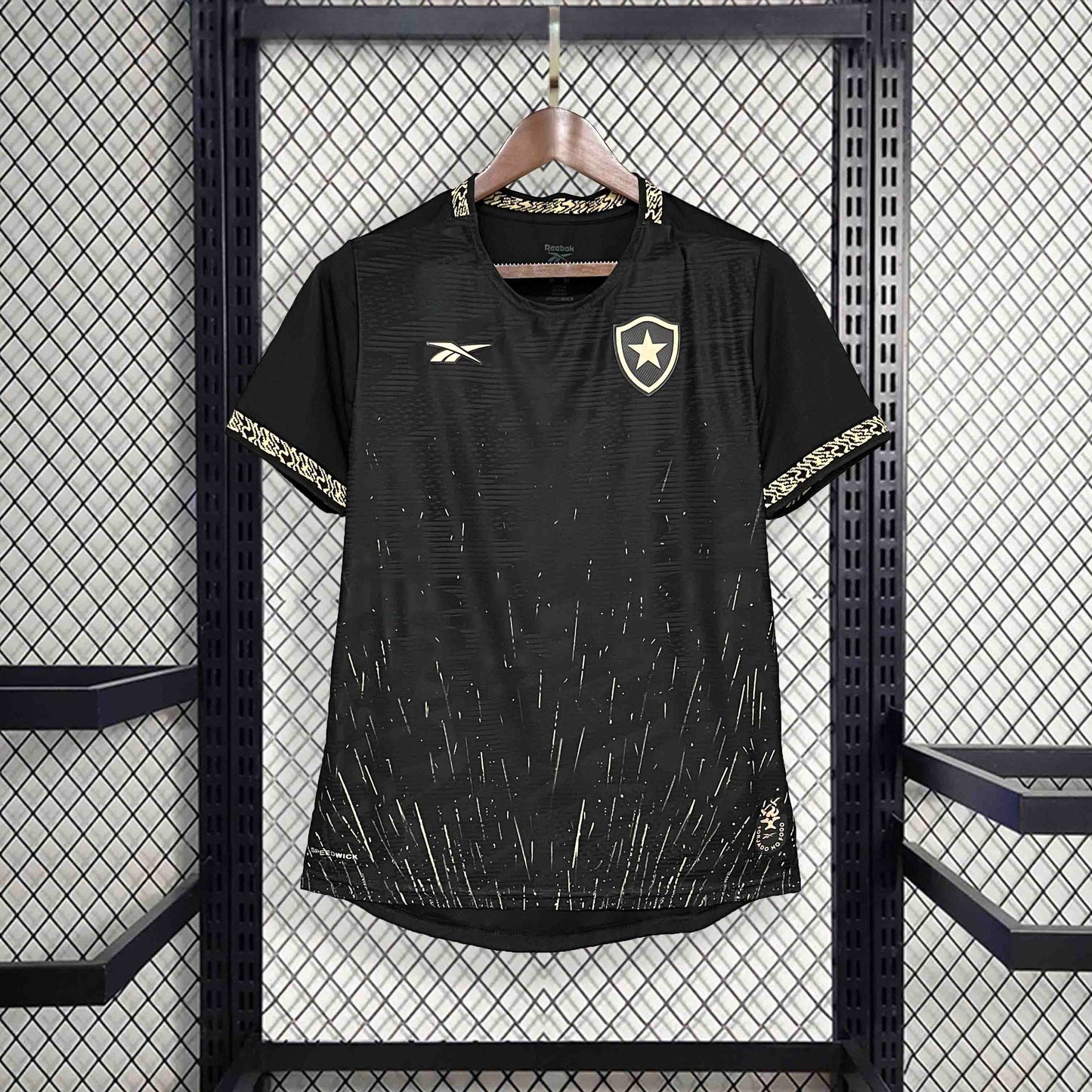 Camisola Botafogo-RJ 2024-25 Alternativa Preta Versão Mulher