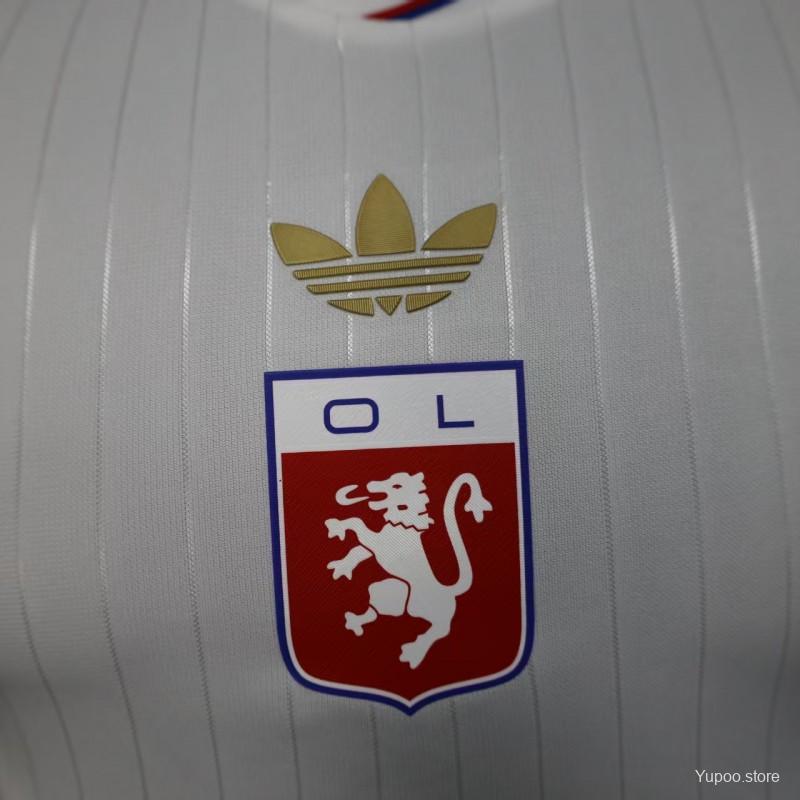 Camisola Olympique Lyon 2025-26 Edição 50º Aniversário Versão Jogador