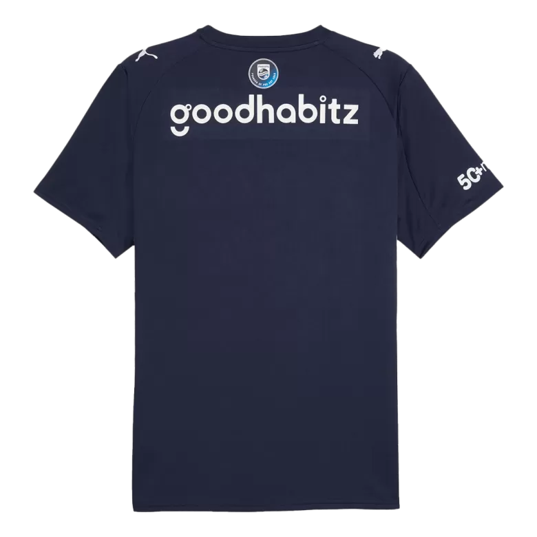 Camisola PSV Eindhoven 2025-26 Alternativa Azul Versão Adepto
