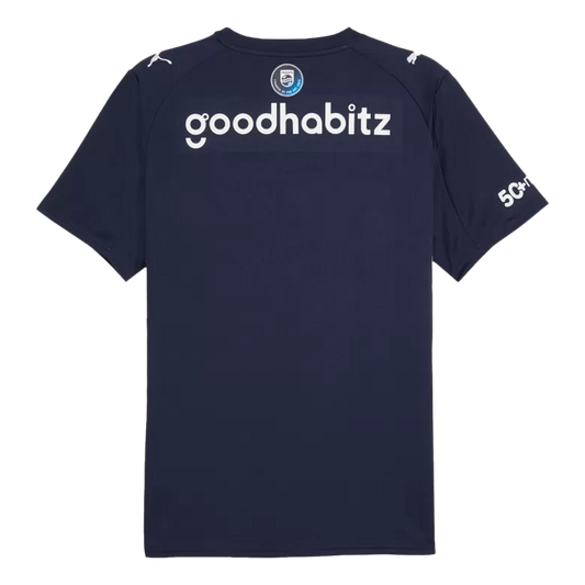 PSV Eindhoven 2025-26 Blue Alternate Jersey – Fan Version