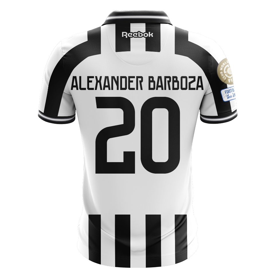 Camisola Botafogo-RJ 2025-26 Principal CWC Versão Adepto ALEXANDER BARBOZA #20