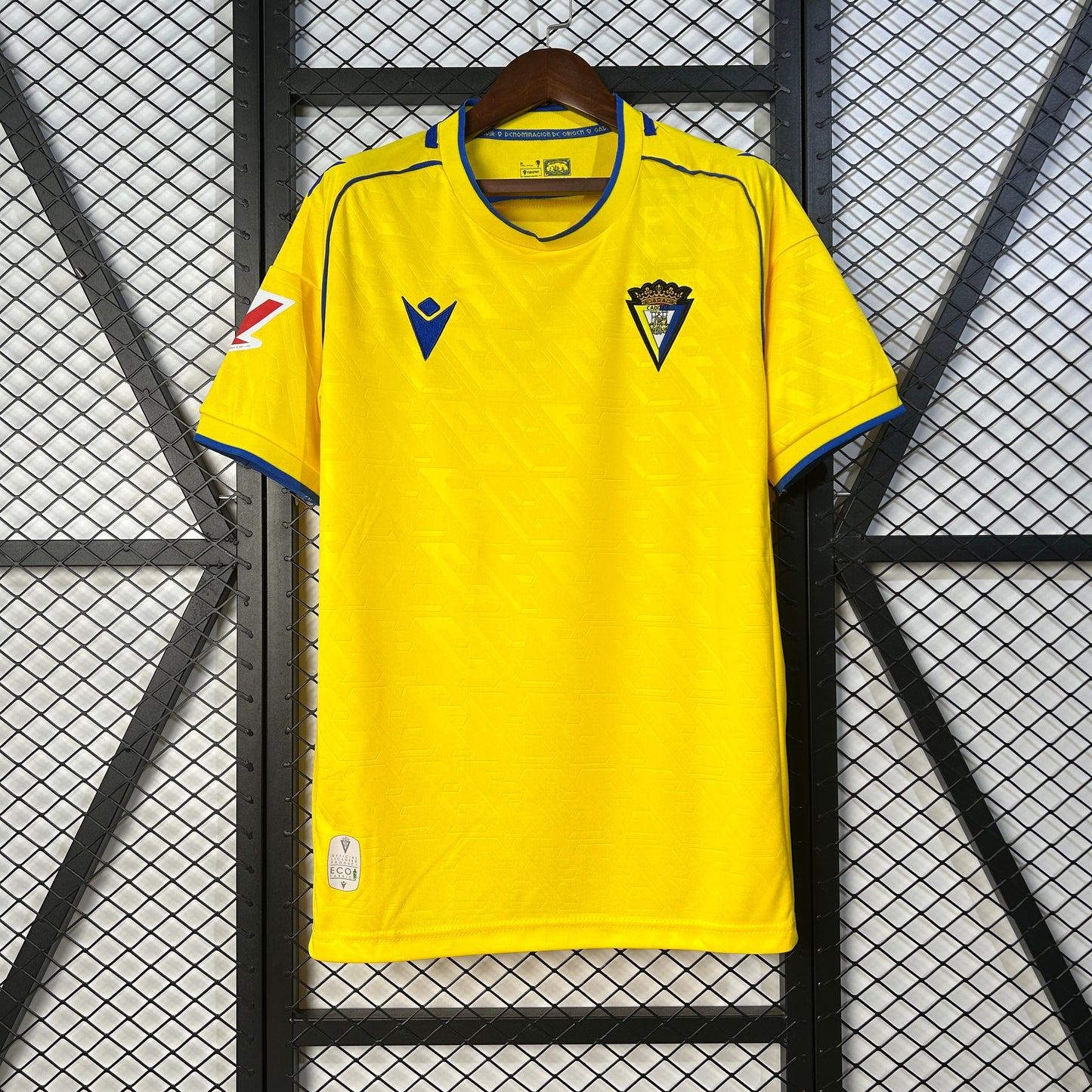 Camisola Cadiz CF 2025-26 Principal Versão Adepto