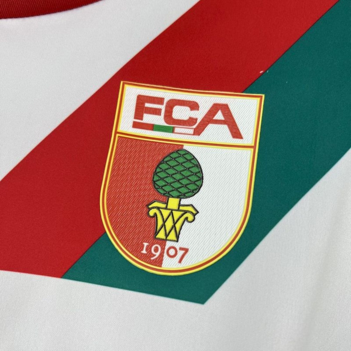 Camisola FC Augsburg 2025-26 Principal Versão Adepto