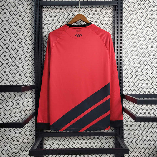 Long Sleeve Club Athletico Paranaense Jersey 2023-24 Home