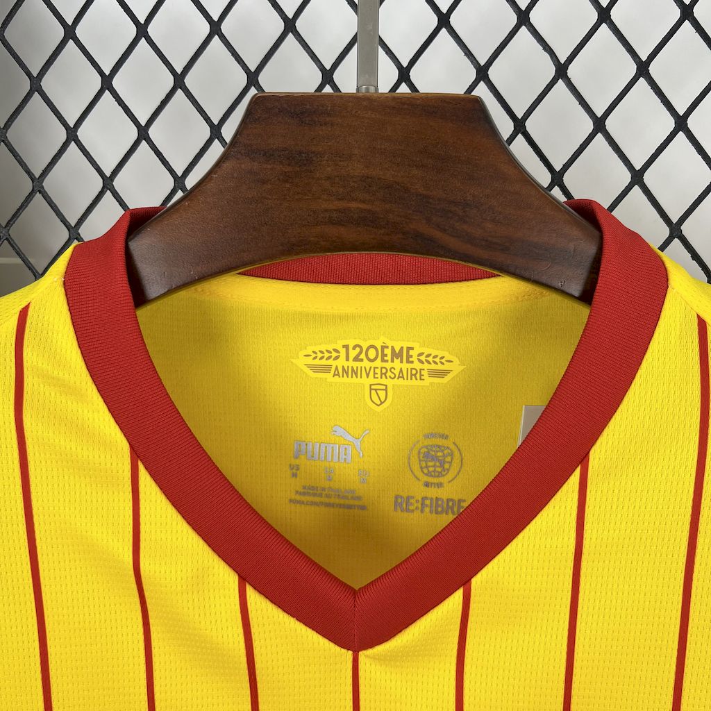 Camisola RC Lens 2025-26 Principal Versão Adepto