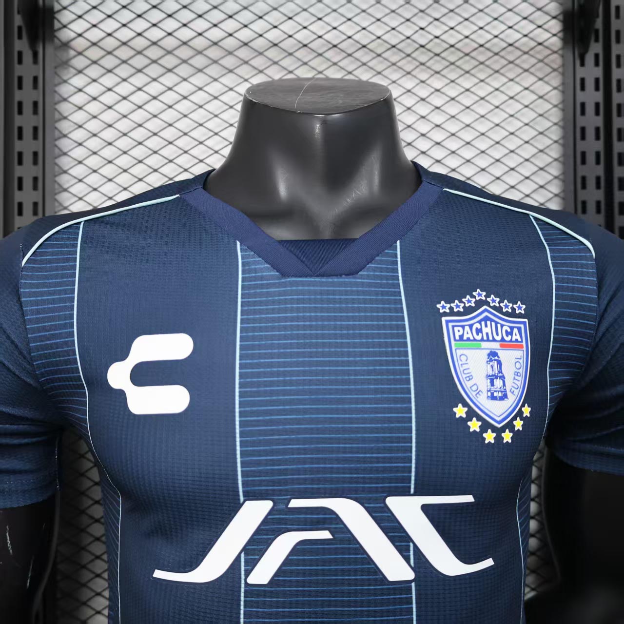 Camisola CF Pachuca 2025-26 Alternativa Azul Versão Jogador