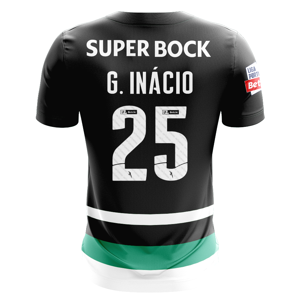 Camisola SCP 2024-25 Principal Versão Adepto G. INÁCIO #25