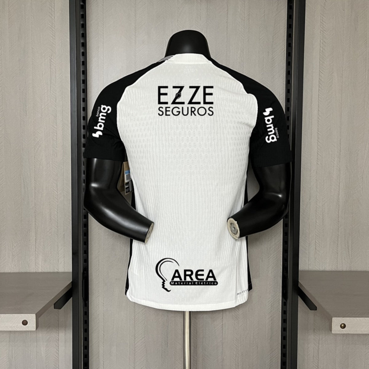 Camisola SC Corinthians 2025-26 Principal Versão Jogador Todos Patrocinadores