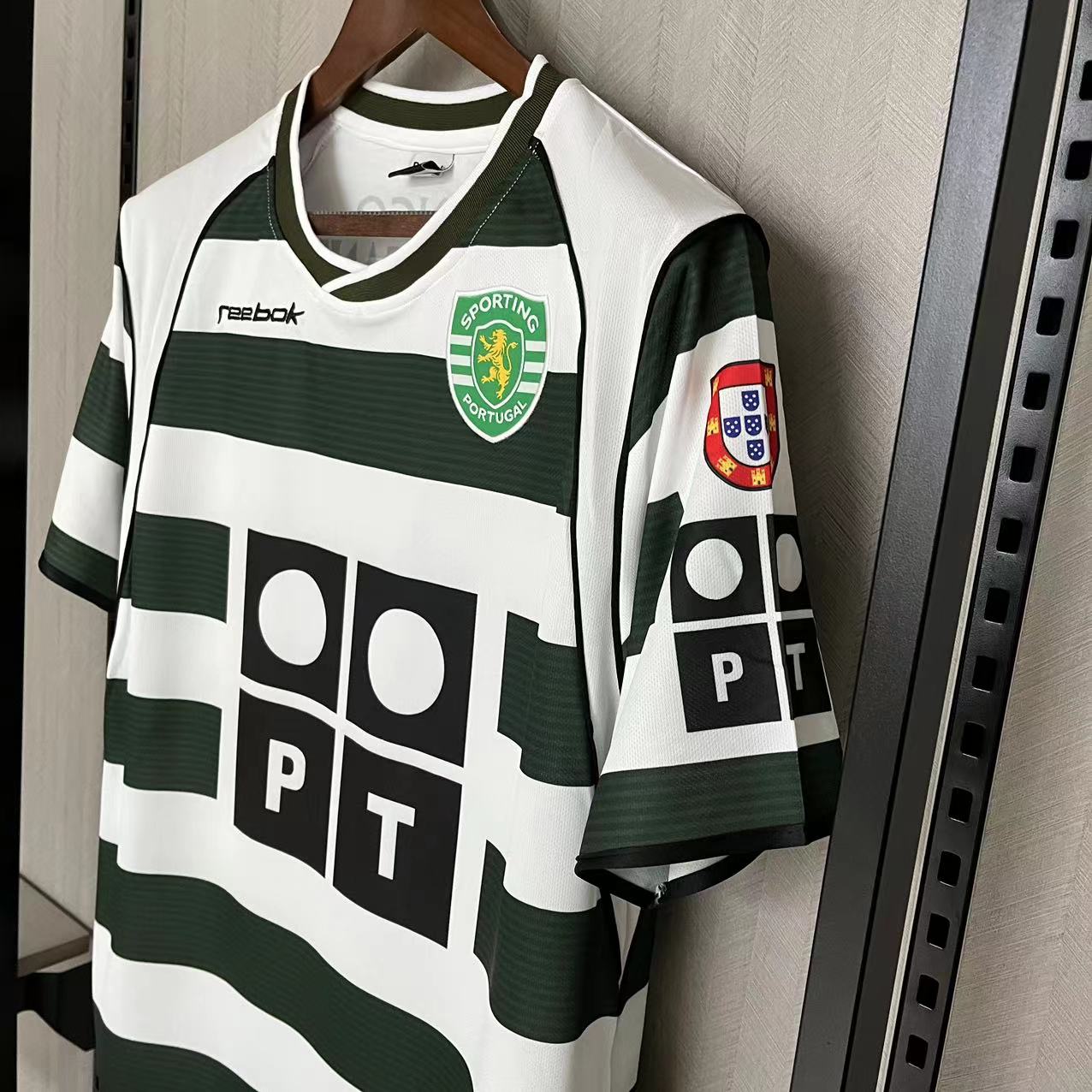 Camisola SCP 2001-02 Principal C. RONALDO #28