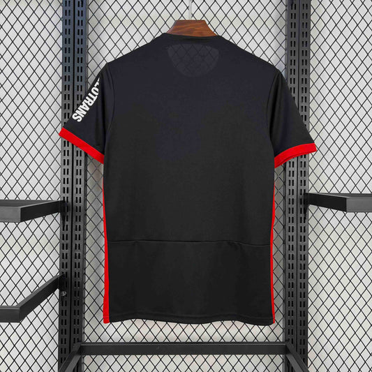 SG Eintracht Frankfurt 2024-25 Black Away Shirt Fan Version