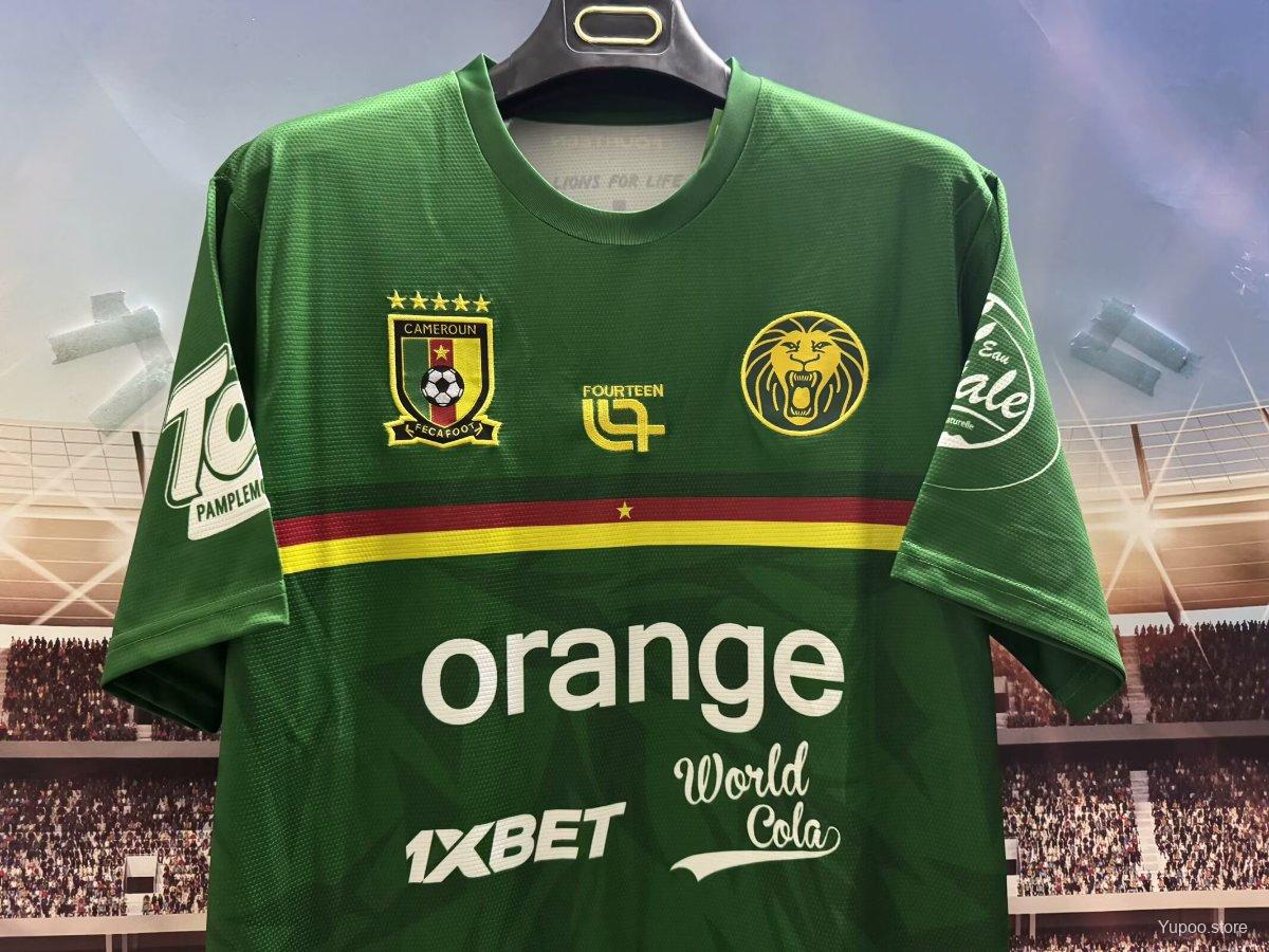 Camisola Camarões 2025 Pre-Match Versão Adepto