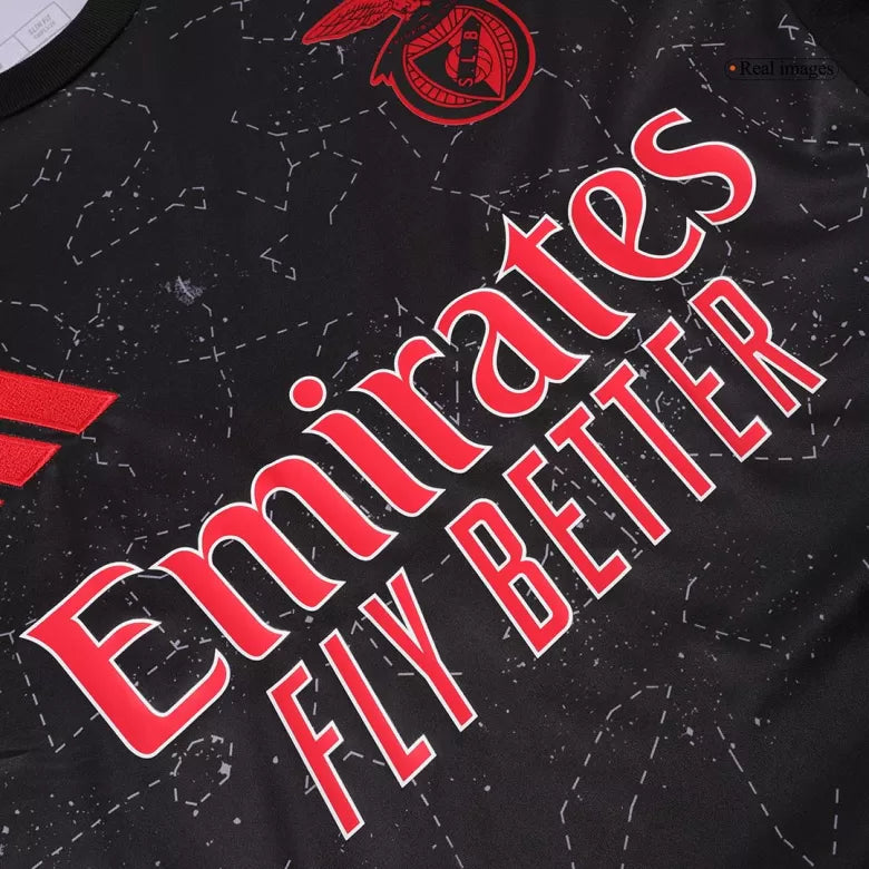 Camisola SLB 2024-25 Alternativa Preta Versão Adepto AKTURKOGLU #17