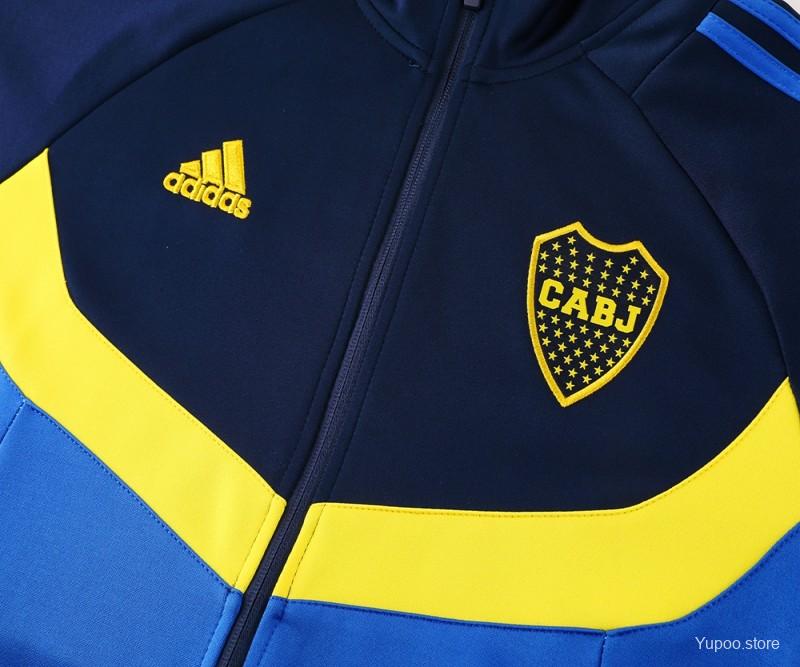 Fato de Treino CA Boca Juniors 2024-25 - Casaco sem Capuz