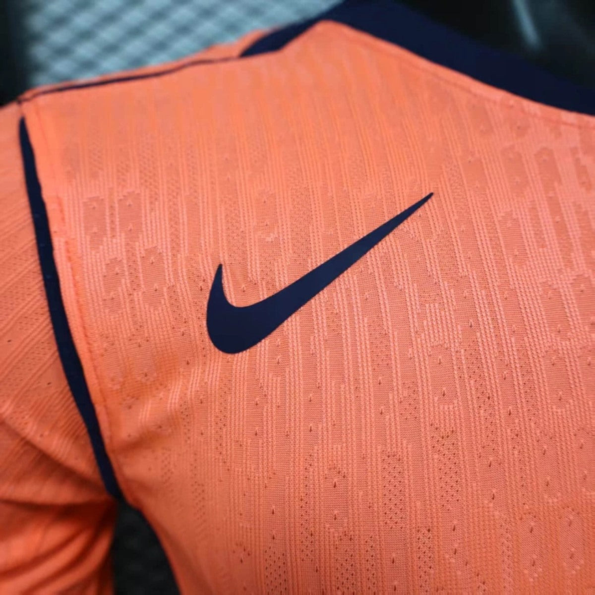 Camisola FC Barcelona 2025-26 Alternativa Laranja Versão Jogador
