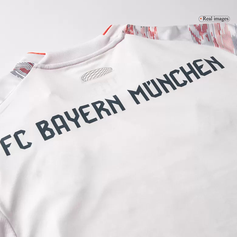 Camisola FC Bayern 2025-26 Alternativa Creme Versão Adepto (Entrega Imediata)