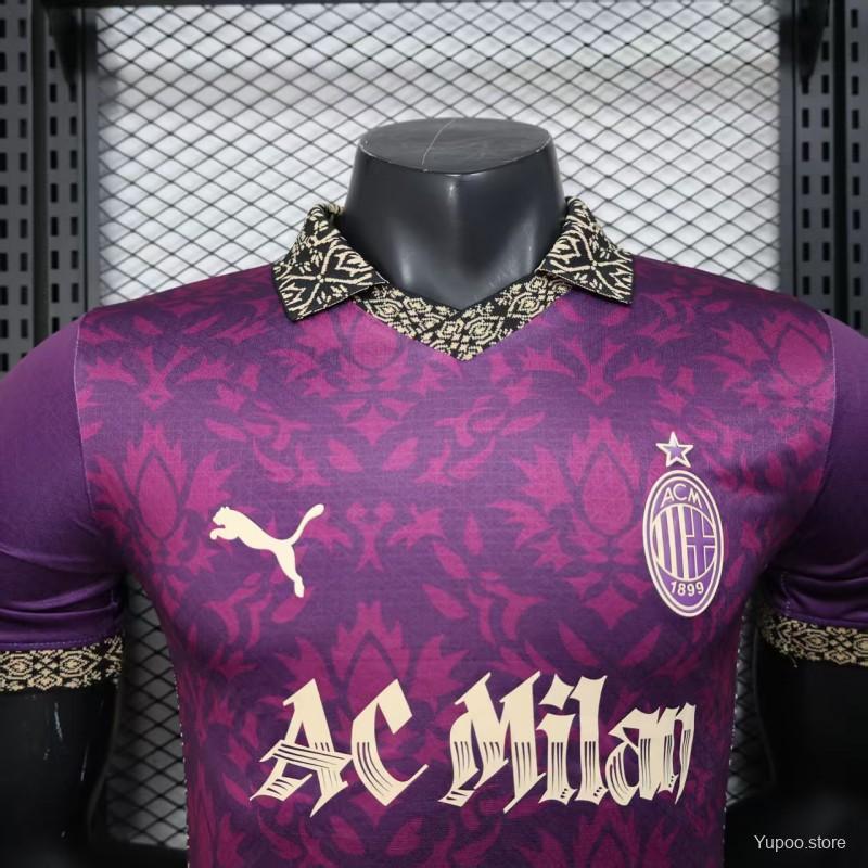 Camisola Ac Milan 2025-26 Edição Especial Versão Jogador