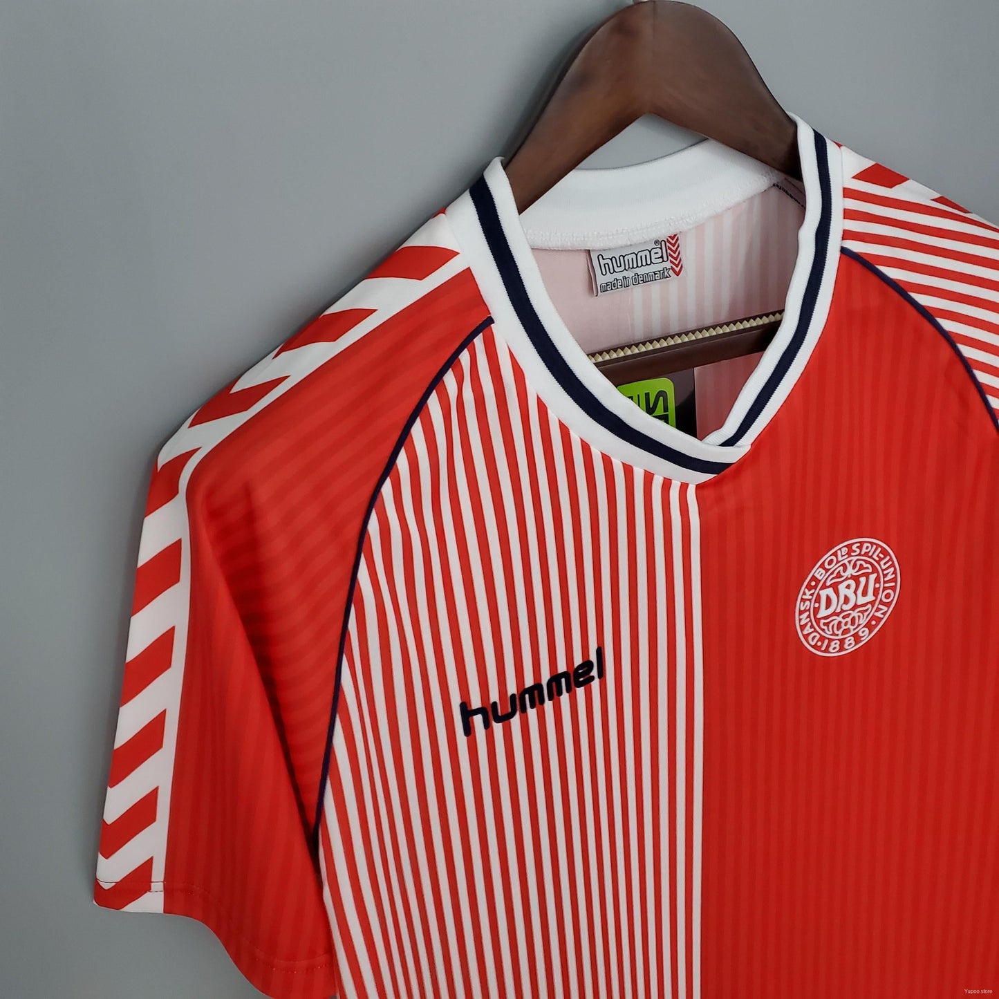 Camisola Dinamarca 1986 Principal