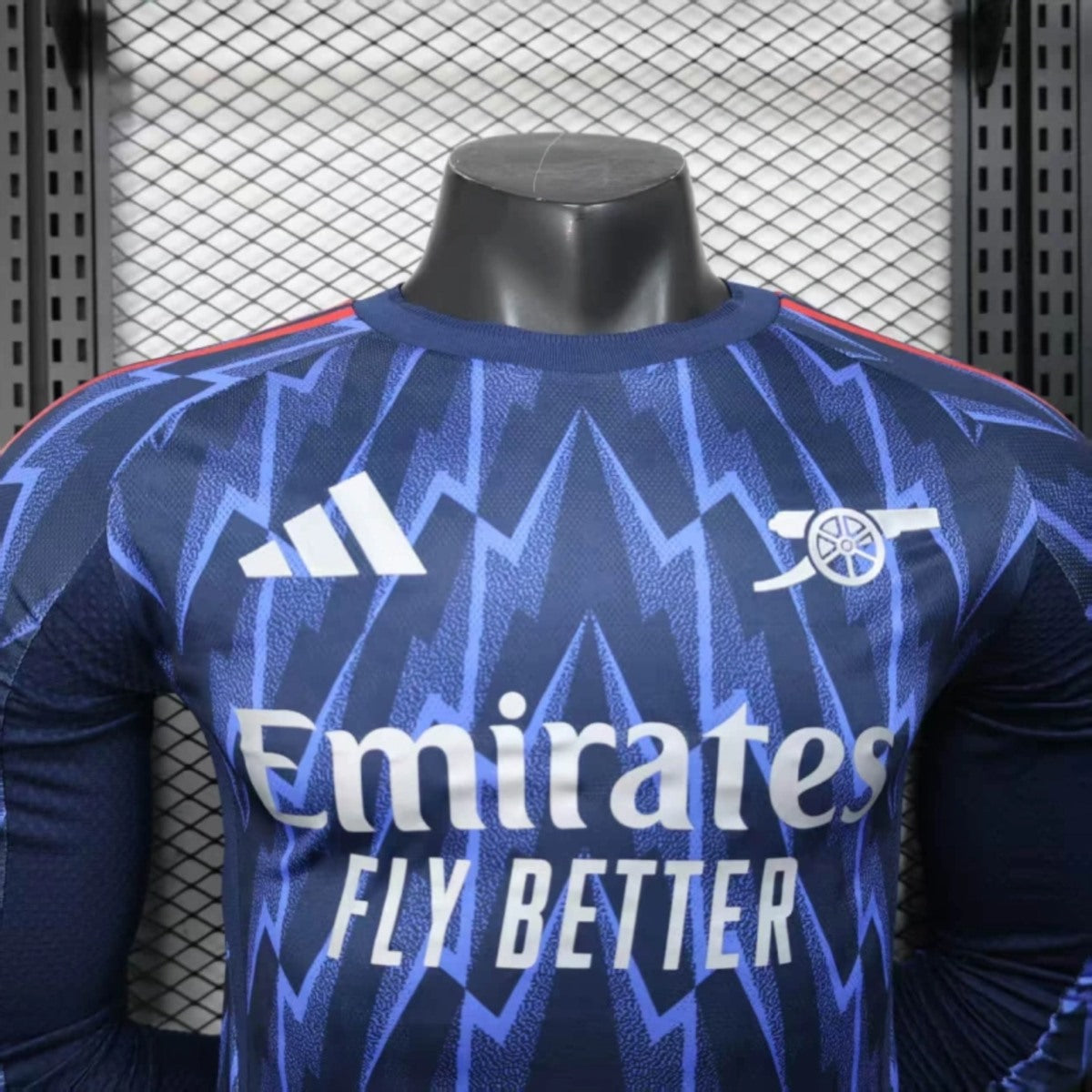 Camisola Manga Comprida ARS 2025-26 Alternativa Azul Versão Jogador