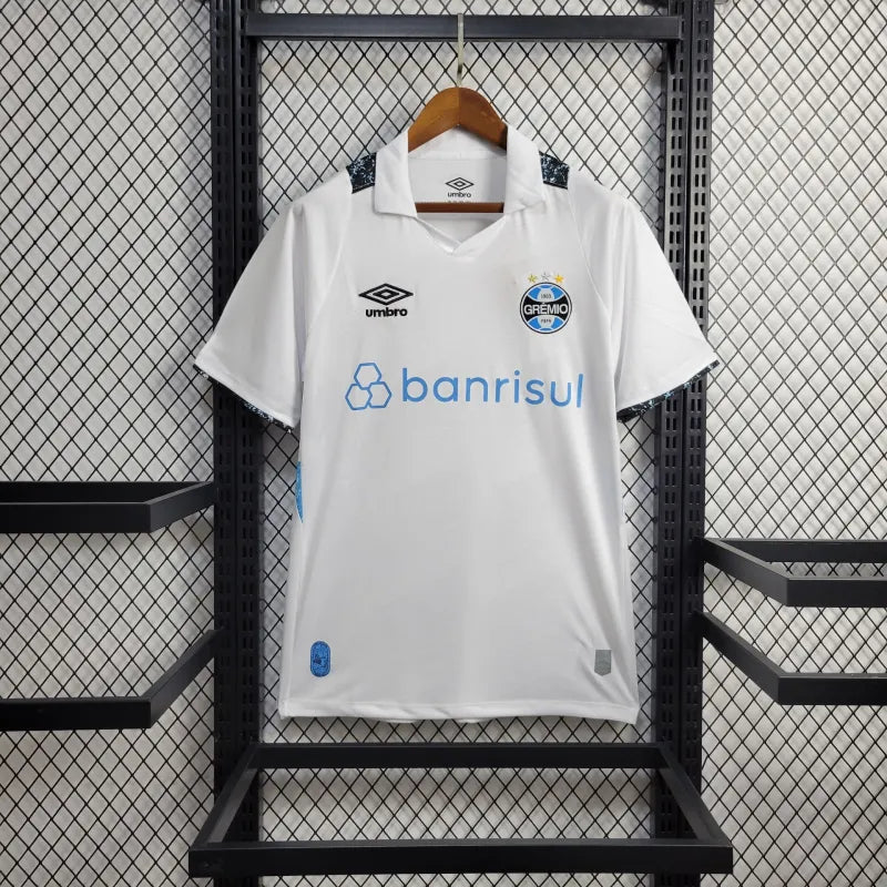 Camisola Gremio 2024-25 Alternativa Branca Versão Adepto