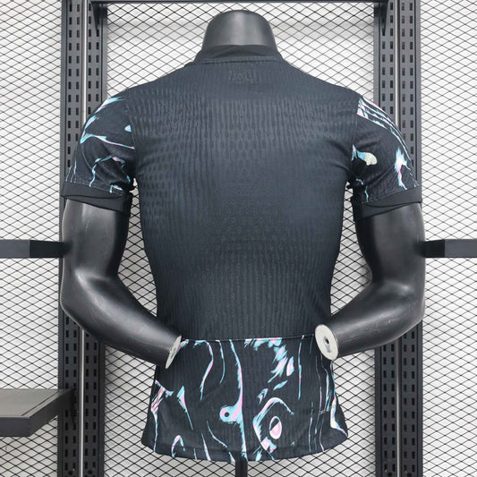 2024 South Korea Black Away Player Version Jersey