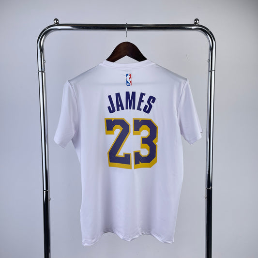Tshirt NBA Los Angeles Lakers Dri-Fit James #23white