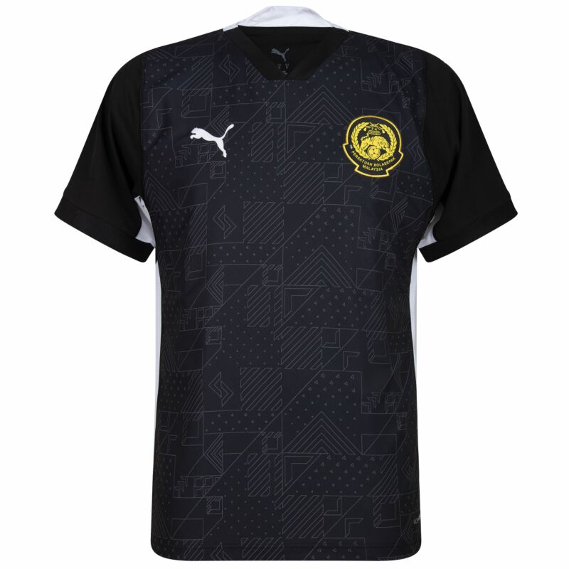 Camisola Malasía 2025 Alternativa Preta Versão Adepto