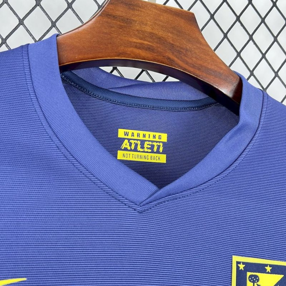Camisola Atletico Madrid 2025-26 Alternativa Azul Versão Adepto