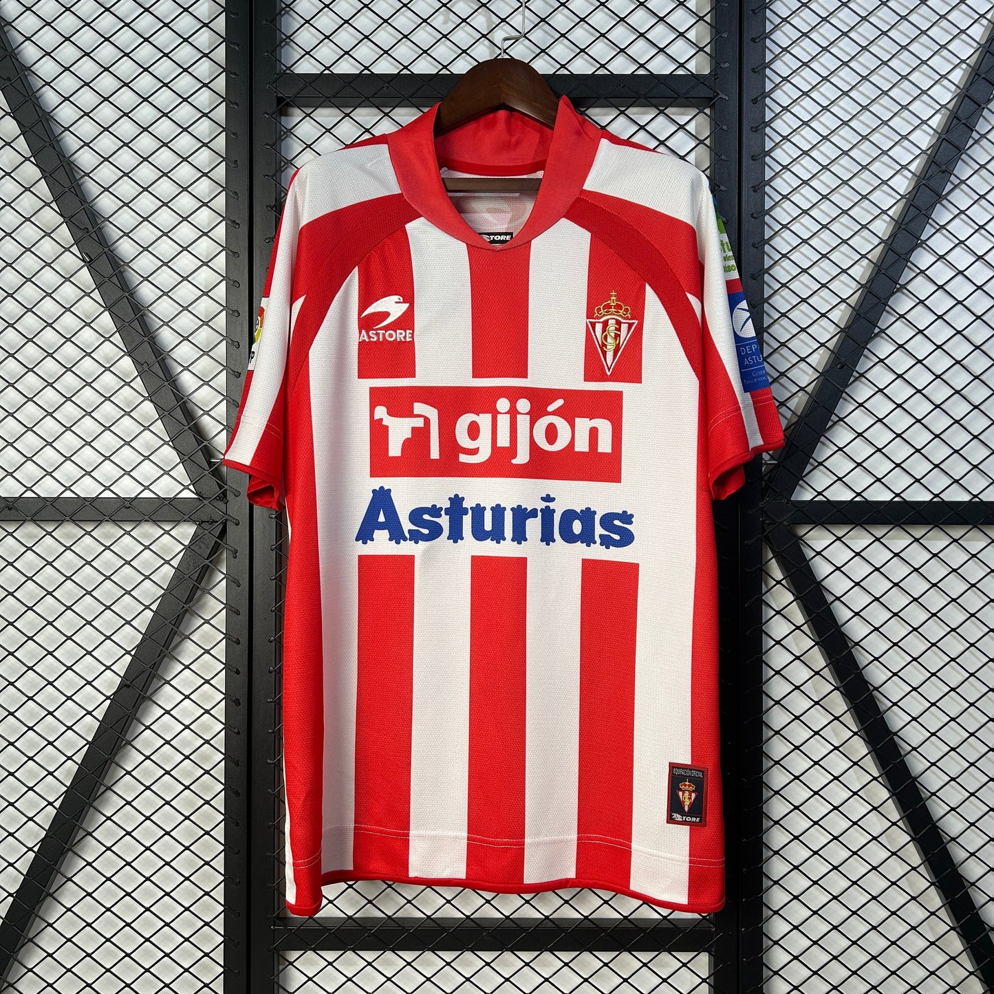 Camisola Real Sporting de Gijón 2008-09 Principal