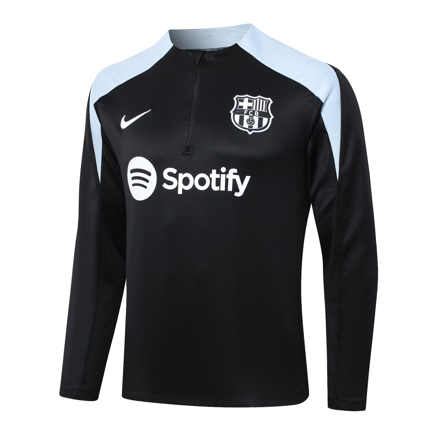 Fato de Treino FC Barcelona 2024-25 - Camisola com Fecho