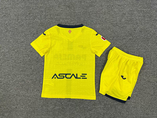 Villarreal FC 2025-26 Home Kids’ Kit