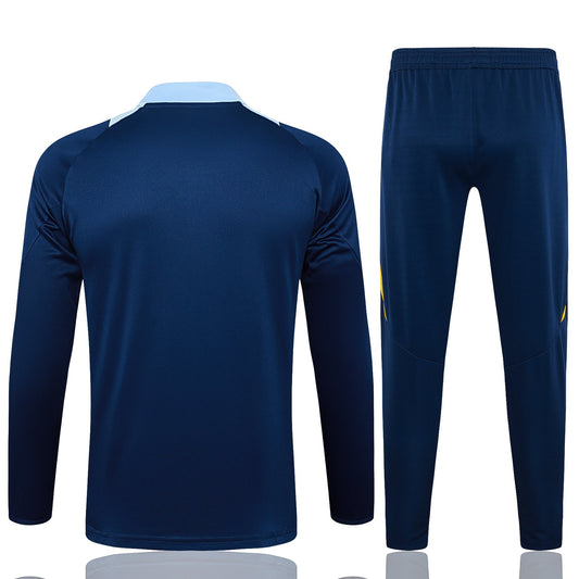 Real Madrid CF 2024-25 Tracksuit – Zip-Up Top