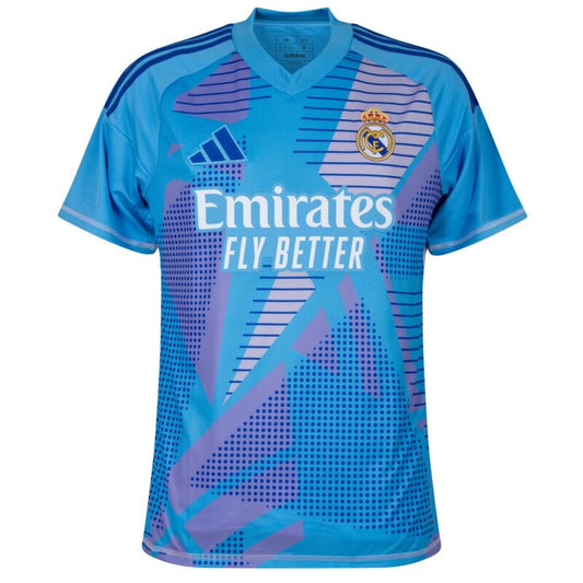 Real Madrid CF 2024-25 Goalkeeper Jersey – Fan Version – Courtois #1"