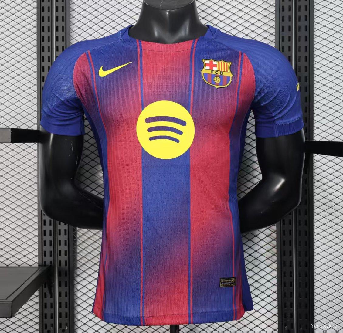 Camisola FC Barcelona 2025-26 Principal Versão Jogador